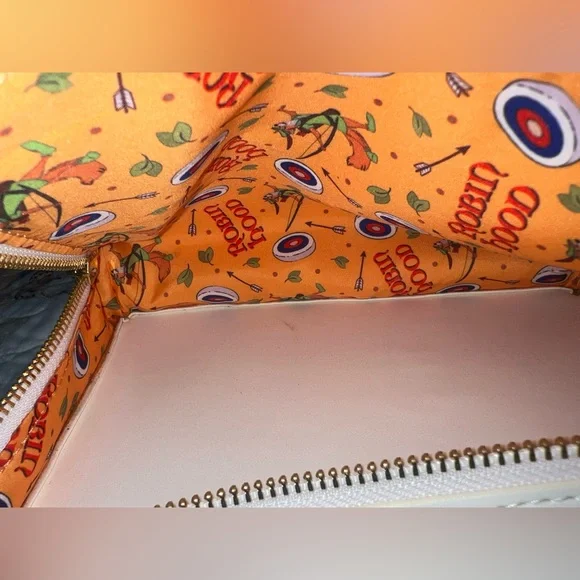 Loungefly Robin Hood Book Crossbody Bag - Picture 11 of 14